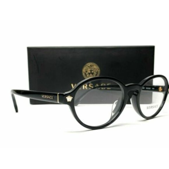 Versace Women's Black Eyeglasses! - Picture 3 of 3